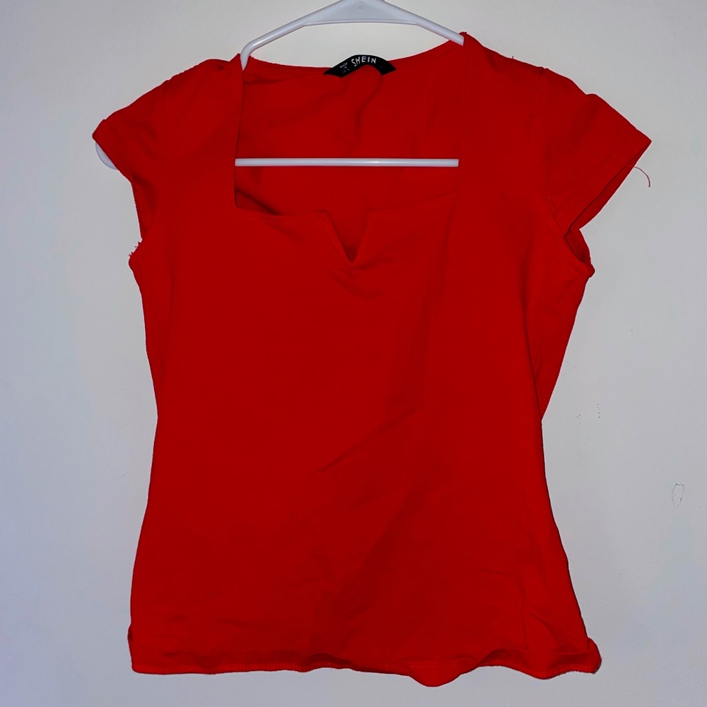 SHEIN RED TOP